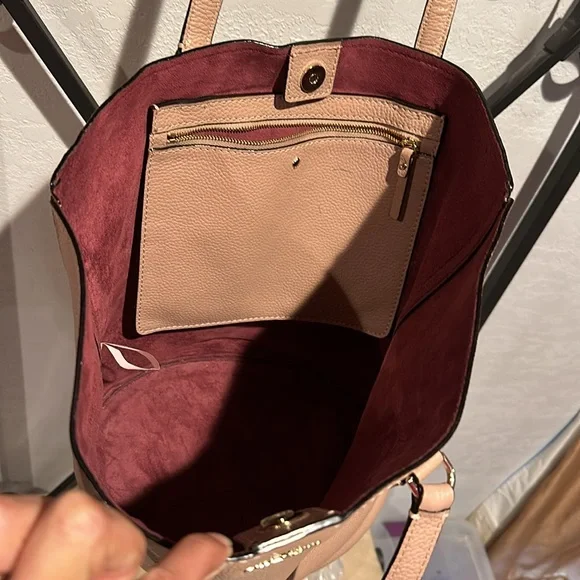 Kate Spade Tote Purse RN 0102760 CA 57710 Mauve - Picture 5 of 8